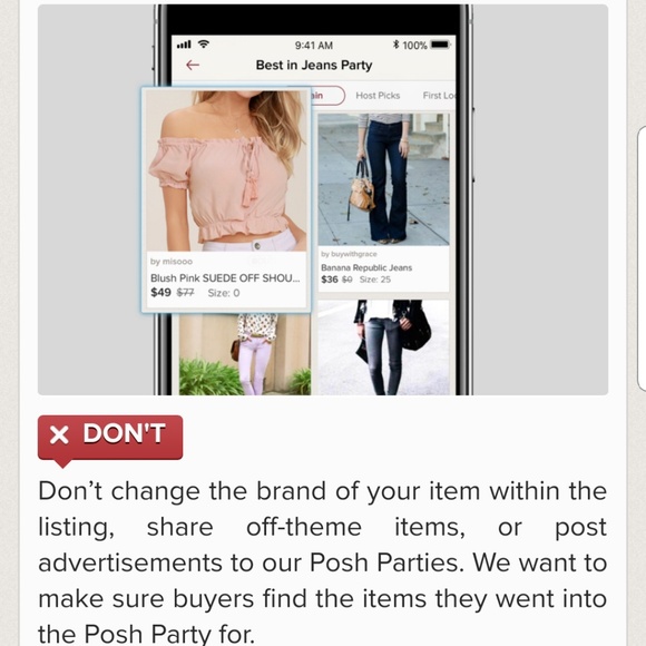 POSHMARK DON'TS - Picture 7 of 8